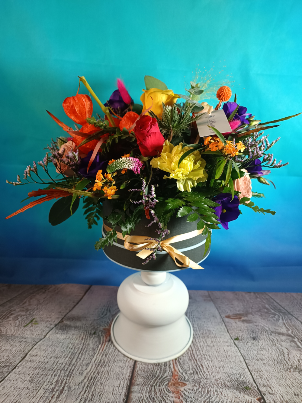 Vibrant Hat Box